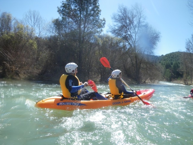 Descendiendo en pareja